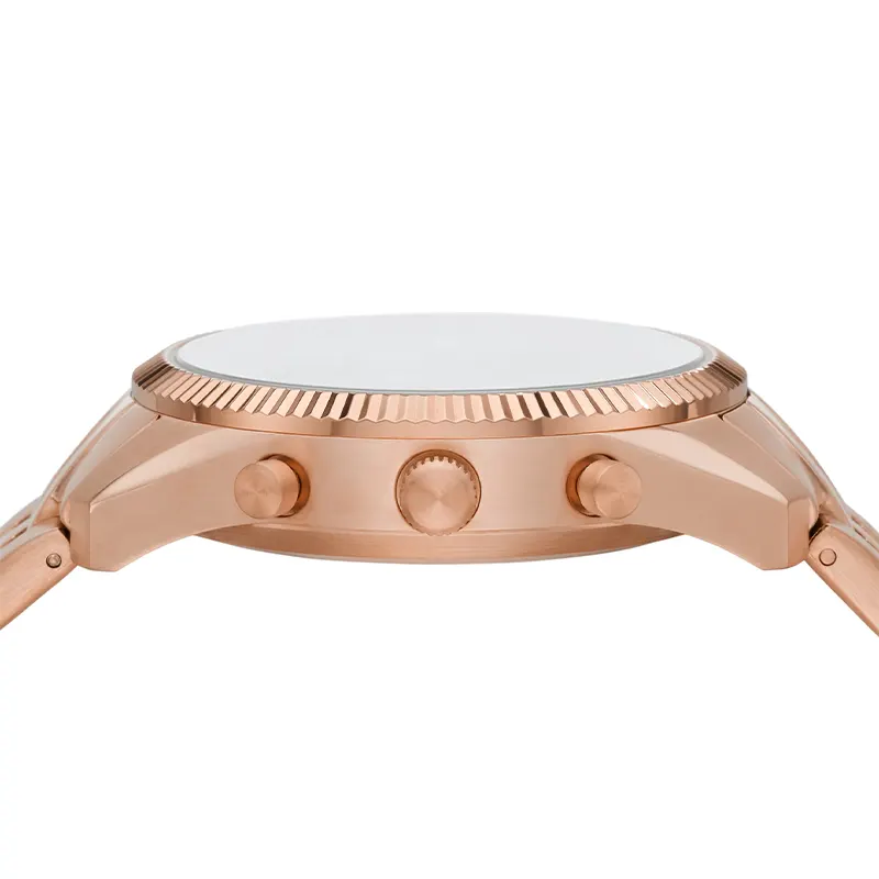 Fossil Rye Automatic Rose Gold-tone Ladies Watch- BQ3754